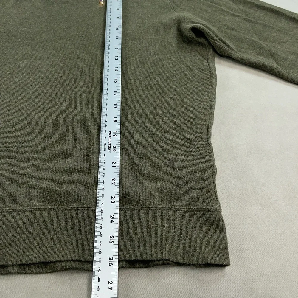 Polo Ralph Lauren Sweater Mens XL Green Long Sleeve Pony Shawl Collar Estate Rib